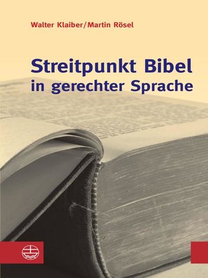 cover image of Streitpunkt Bibel in gerechter Sprache